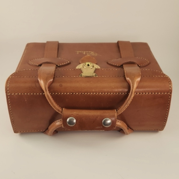 COPY - Perrin Leather David White STEREO REALIST Camera Carry Case, 1960s Vinta… - Picture 7 of 17